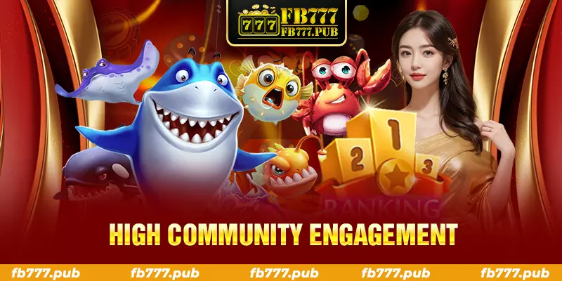 high community engagement