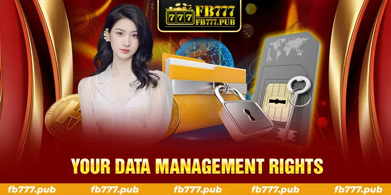 your data management rights