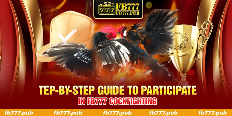 step by step guide to participate in fb777 cockfighting