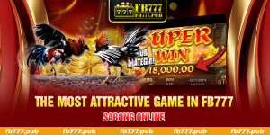 Sabong Online - The Most Attractive Game In FB777